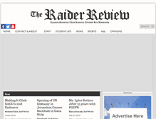 Tablet Screenshot of erhsraider.org